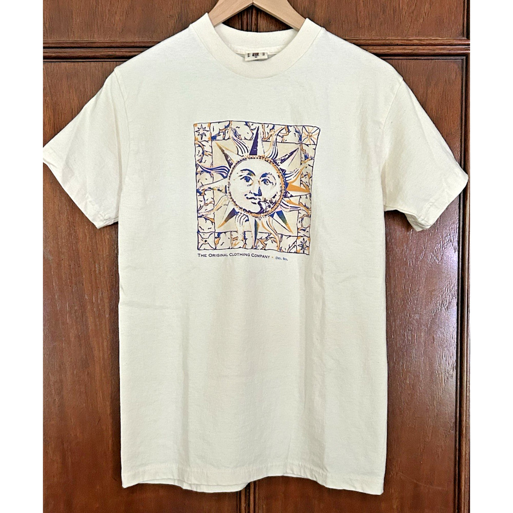Del Sol "The Original Clothing Co" T-Shirt Baked Sun Design Made in US Vintage M